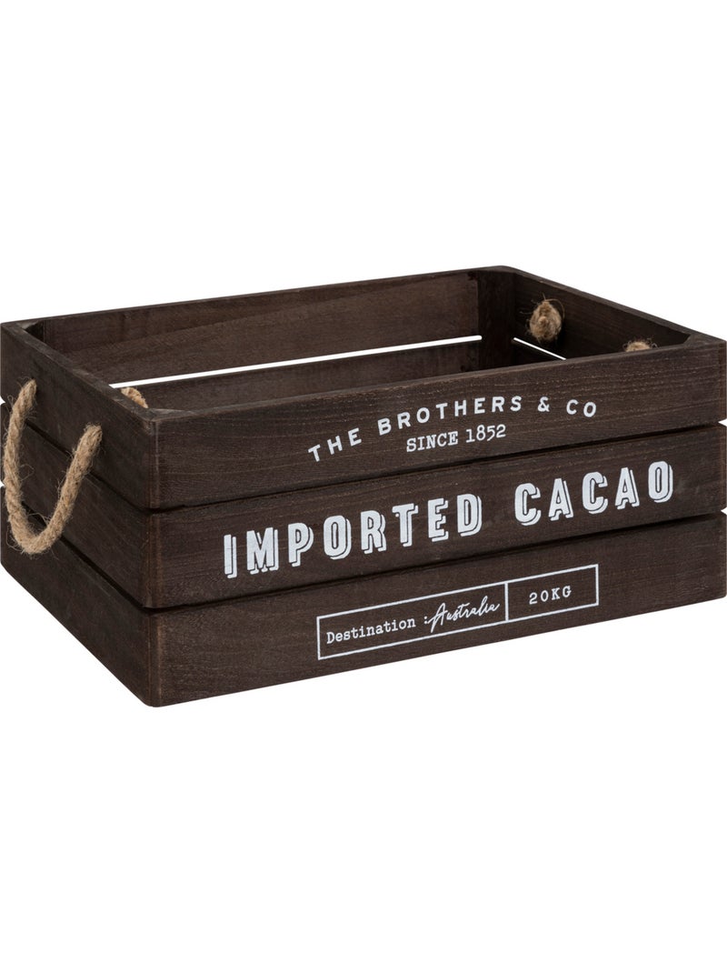 Set de 3 cagettes bois DENYS Marron - Kiabi