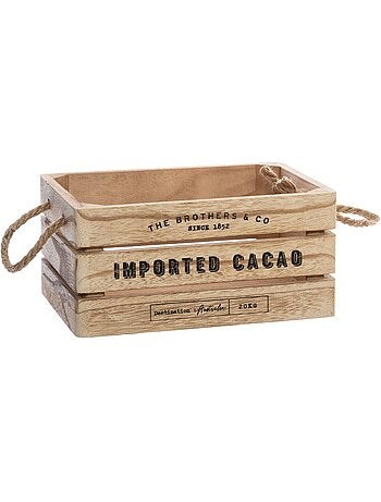 Set de 3 cagettes SILAS
