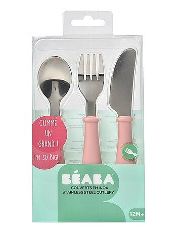 Set de 3 couverts bébé airy green