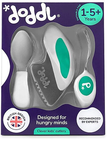 Set de 3 couverts ergonomiques aqua