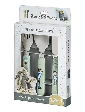 Set De 3 Couverts Ernest Et Célestine