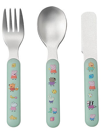 Set de 3 couverts Peppa Pig