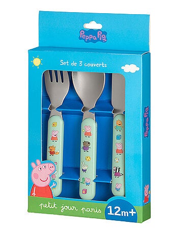 Set de 3 couverts Peppa Pig