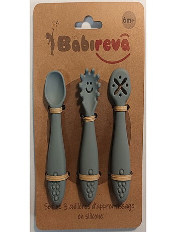 Set de 3 cuillères d'apprentissage