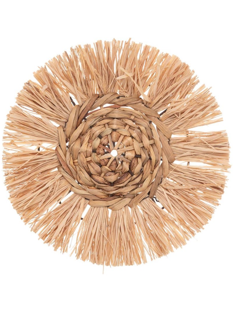 Set de 3 décorations murales en raphia VELINA Beige - Kiabi