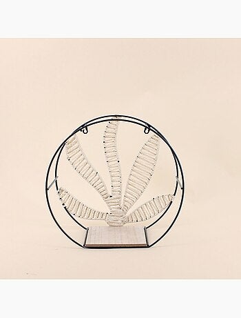 Set de 3 étagères murales forme fleur