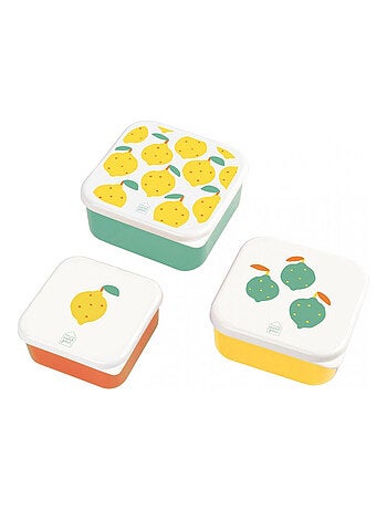 Set de 3 lunch box Les citrons