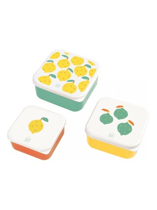 Set de 3 lunch box Les citrons