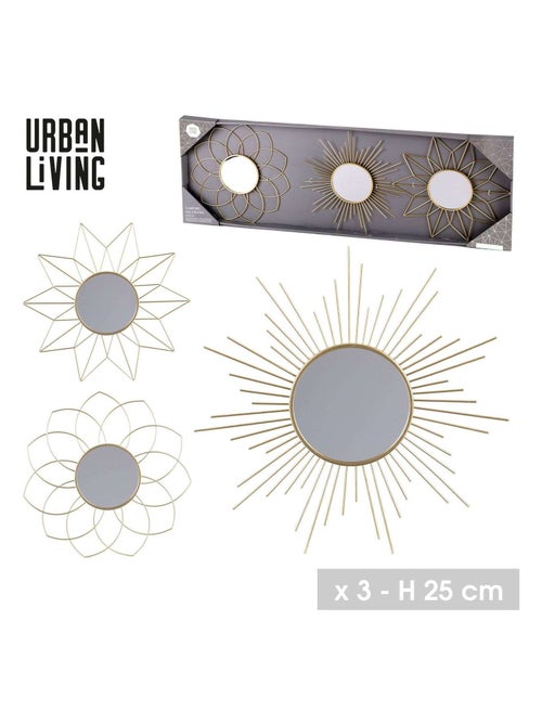 Set de 3 miroirs - Kiabi