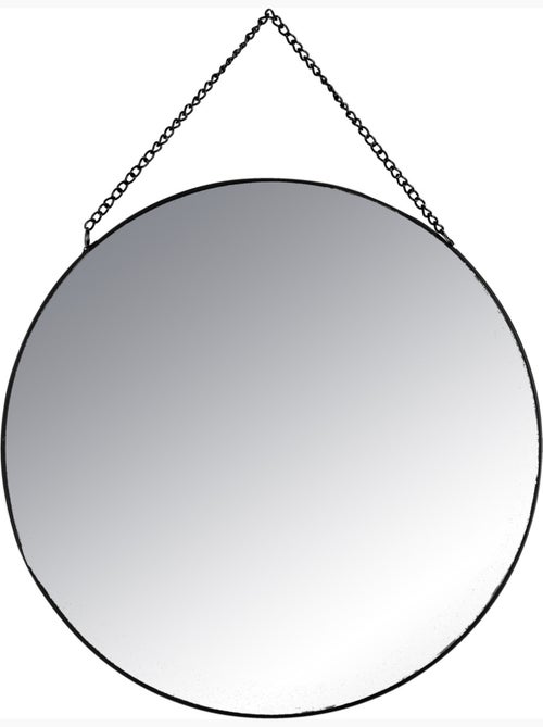 Set de 3 miroirs ronds à suspendre en métal LENY - Kiabi
