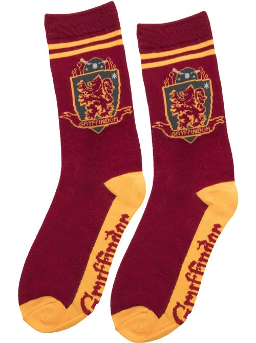 Set de 3 paires de chaussettes gryffondor - harry potter - Kiabi Set de 3 paires de chaussettes gryffondor - harry potter - Kiabi