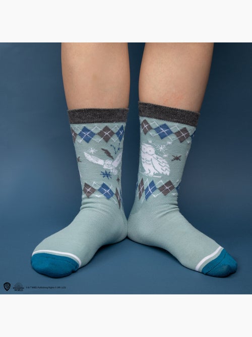 Set de 3 paires de chaussettes hedwige - harry potter - Kiabi