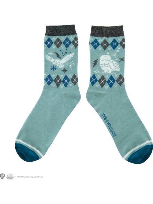 Set de 3 paires de chaussettes hedwige - harry potter - Kiabi