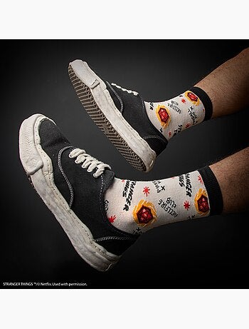 Set de 3 paires de chaussettes hellfire club - stranger things