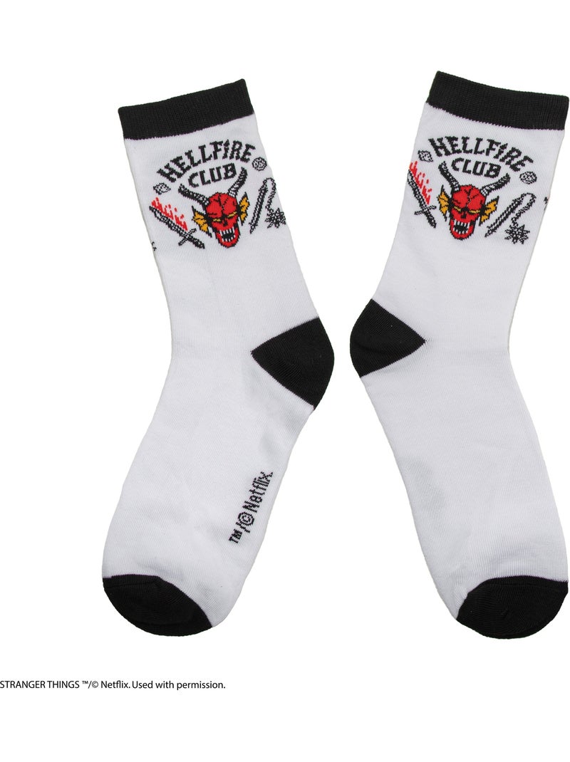 Set de 3 paires de chaussettes hellfire club - stranger things Multicolore - Kiabi