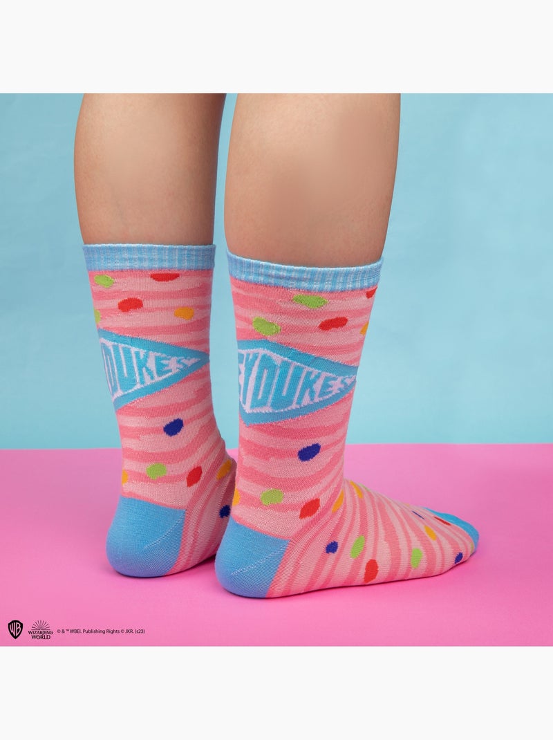 Set de 3 paires de chaussettes honeydukes - harry potter Multicolore - Kiabi