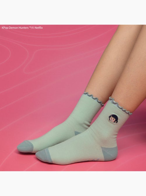 Set de 3 paires de chaussettes huntr/x - kpop demon hunters - Kiabi