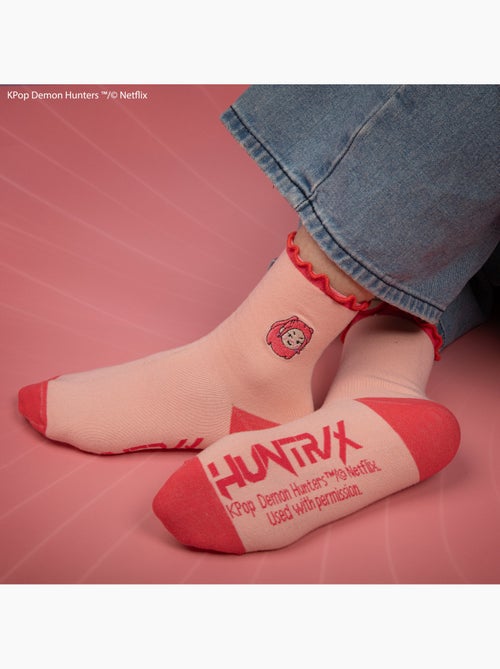Set de 3 paires de chaussettes huntr/x - kpop demon hunters - Kiabi