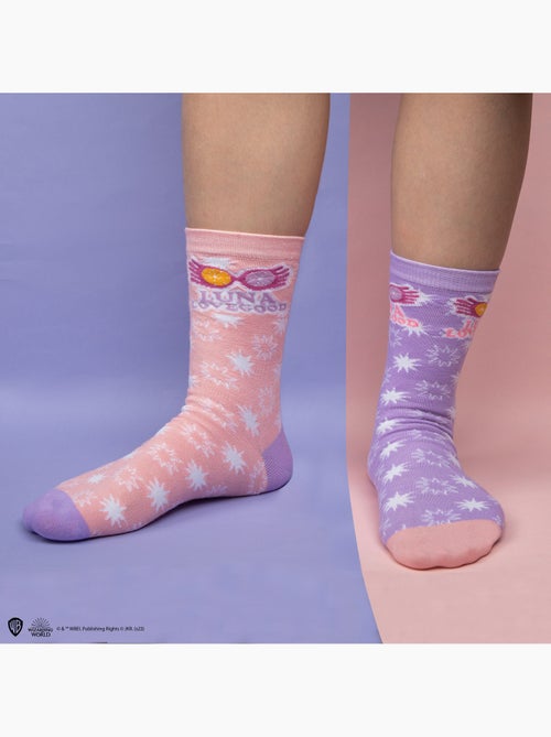 Set de 3 paires de chaussettes luna lovegood - harry potter - Kiabi