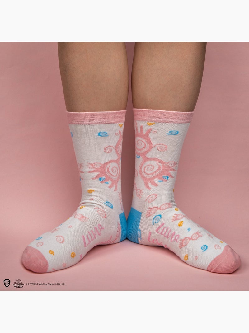Set de 3 paires de chaussettes luna lovegood - harry potter Multicolore - Kiabi