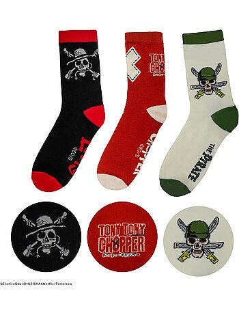 Set de 3 paires de chaussettes one piece - one piece