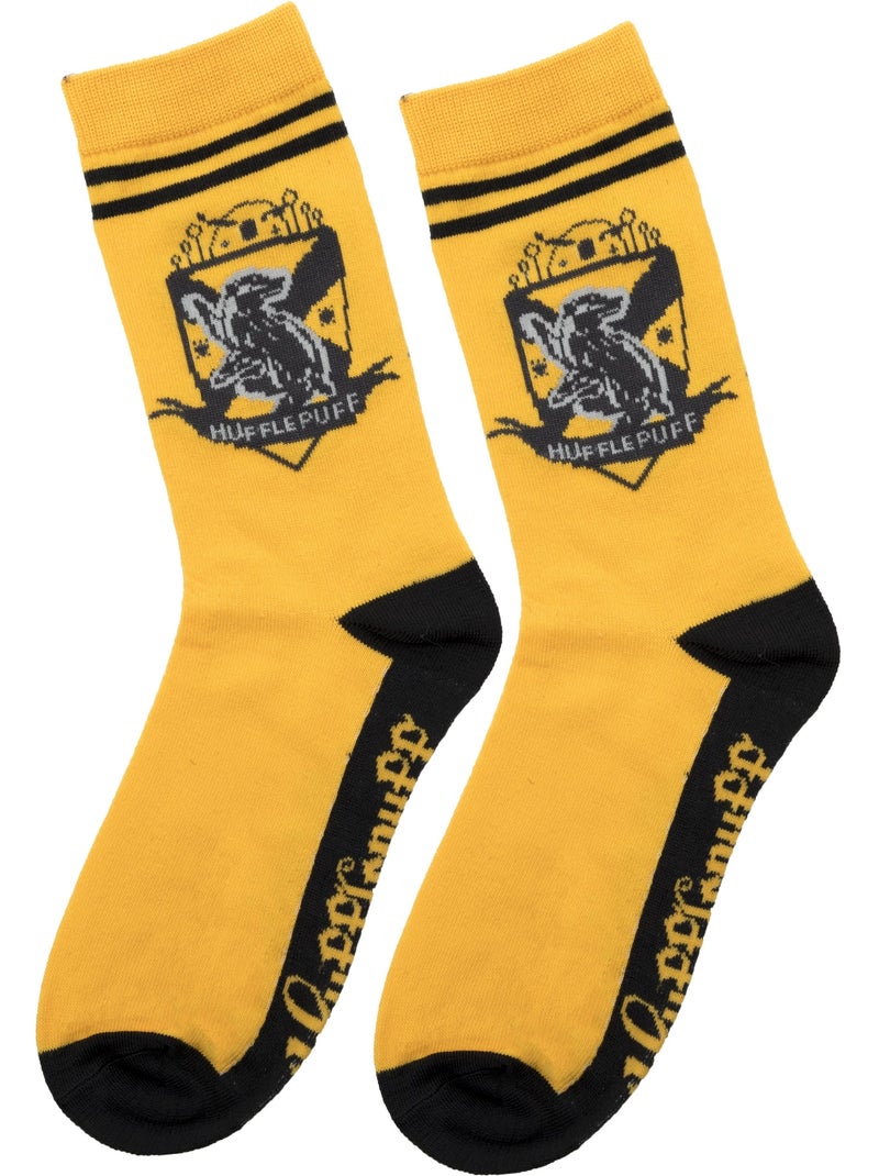 Set de 3 paires de chaussettes poufsouffle - harry potter Jaune - Kiabi