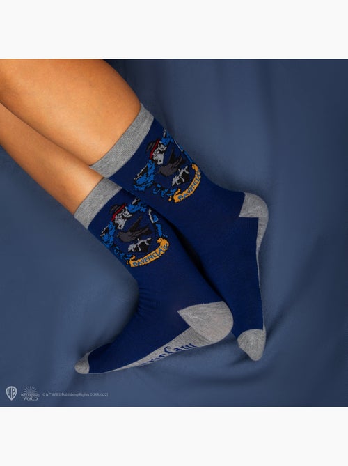 Set de 3 paires de chaussettes serdaigle - harry potter - Kiabi
