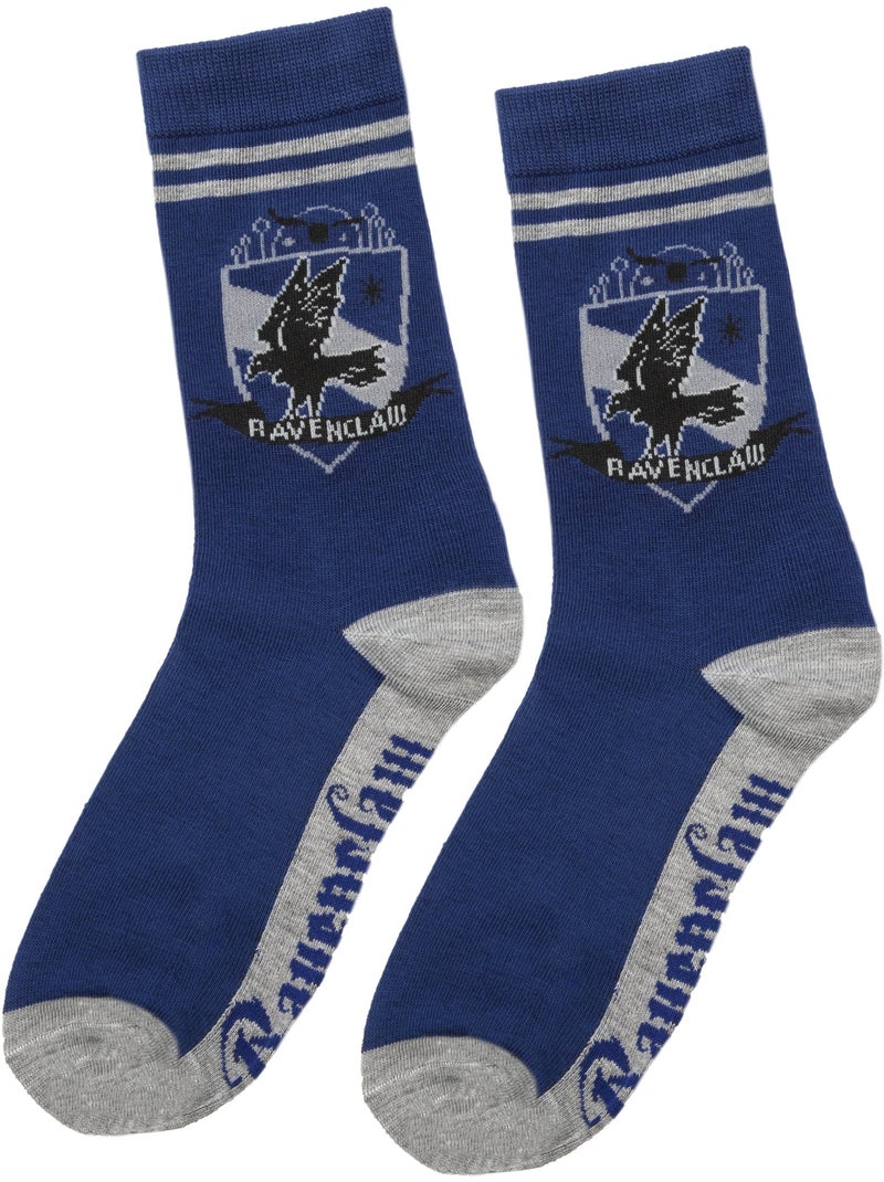 Set de 3 paires de chaussettes serdaigle - harry potter Bleu - Kiabi