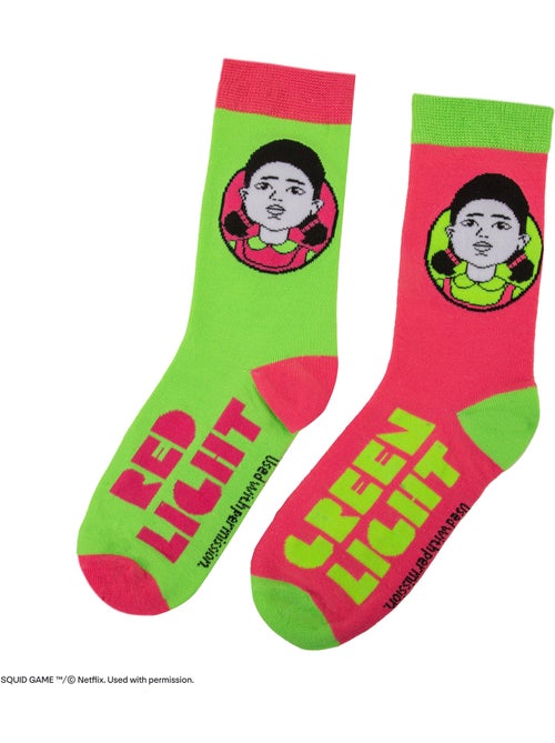 Set de 3 paires de chaussettes squid game - squid game - Kiabi