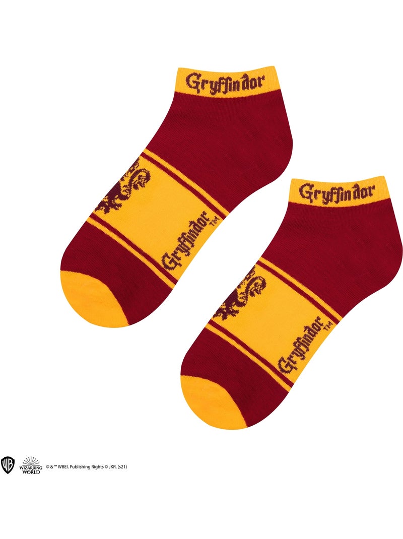 Set de 3 Paires de Socquettes Gryffondor - Harry Potter Rouge - Kiabi