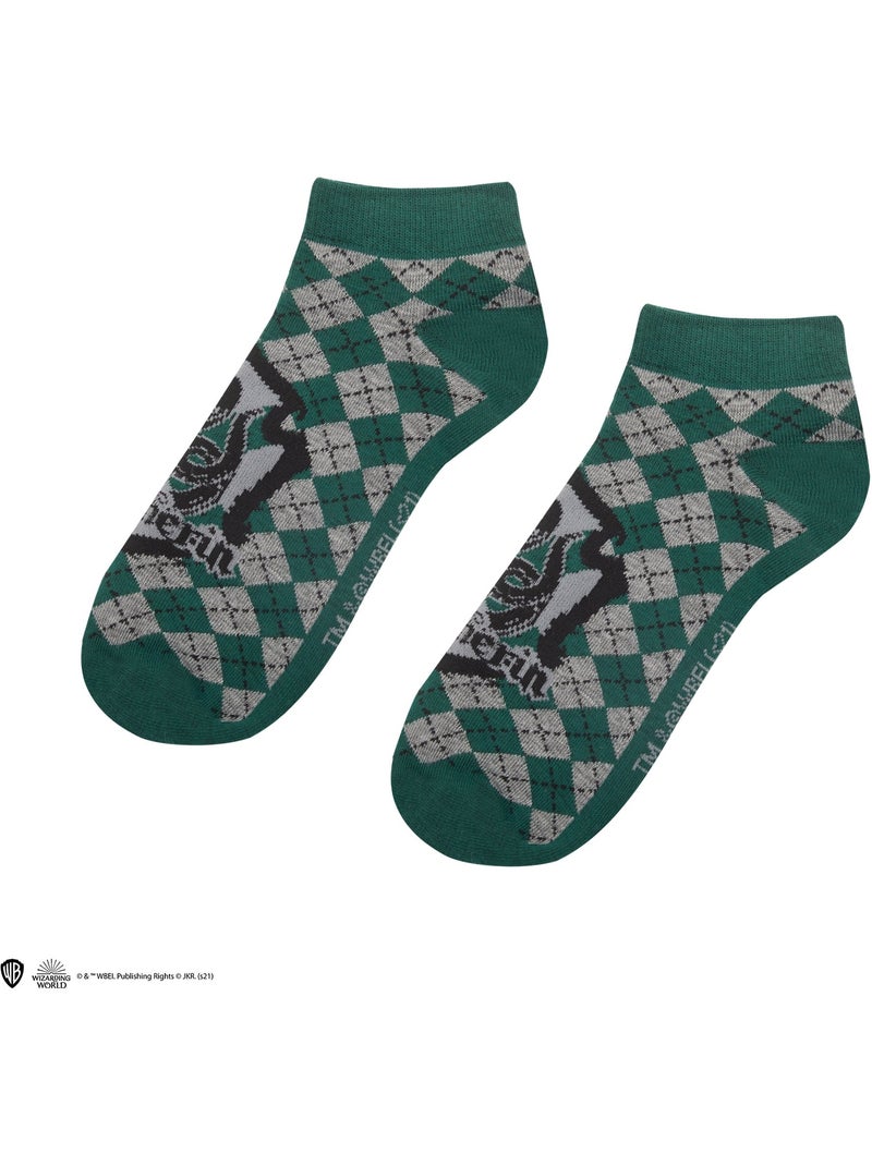 Set de 3 Paires de Socquettes Serpentard - Harry Potter Vert - Kiabi