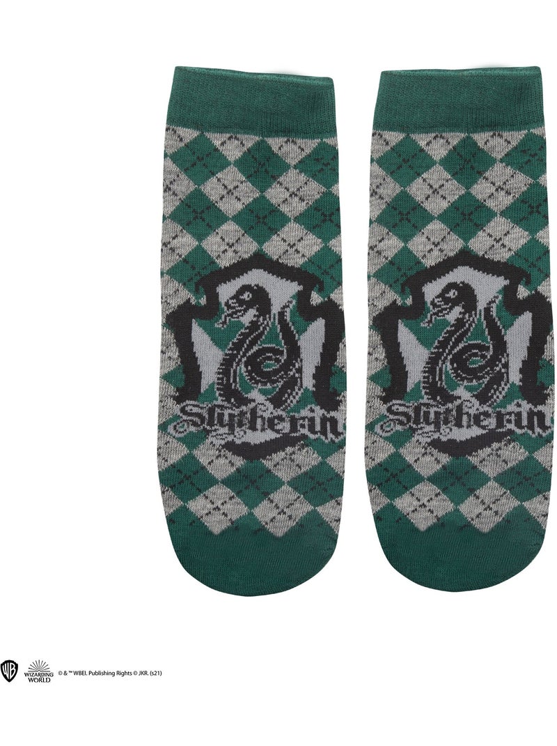 Set de 3 Paires de Socquettes Serpentard - Harry Potter Vert - Kiabi
