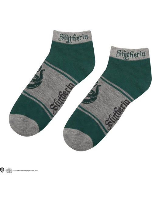 Set de 3 Paires de Socquettes Serpentard - Harry Potter - Kiabi
