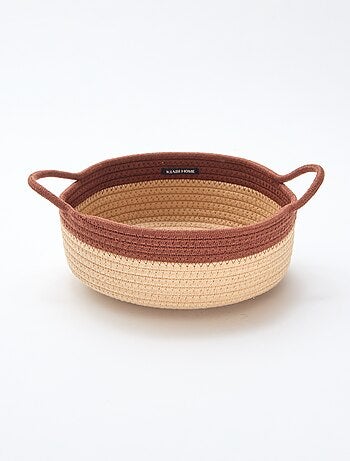 Set de 3 paniers avec corde