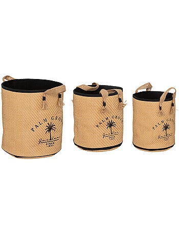 Set de 3 paniers bota