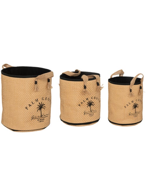 Set de 3 paniers BOTA - Kiabi Set de 3 paniers BOTA - Kiabi