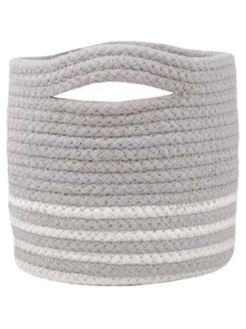 Set de 3 paniers en coton et jute banao Gris - Kiabi