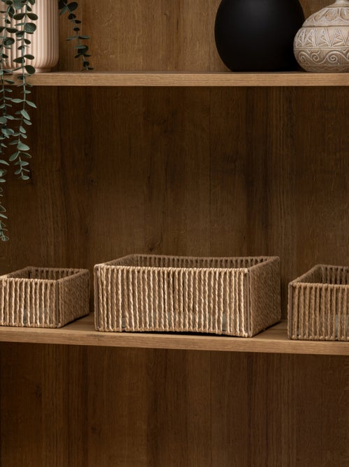 Set de 3 paniers rectangles - Kiabi