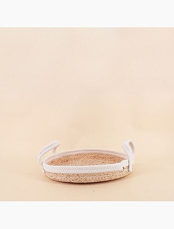 Set de 3 paniers ronds en corde 30, 35, 40cm