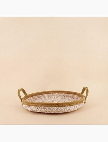 Set de 3 paniers ronds en corde 30, 35, 40cm