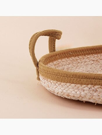 Set de 3 paniers ronds en corde 30, 35, 40cm