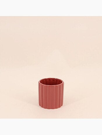 Set de 3 photophores en céramique