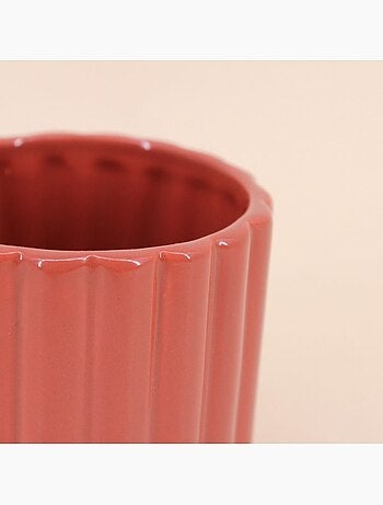 Set de 3 photophores en céramique