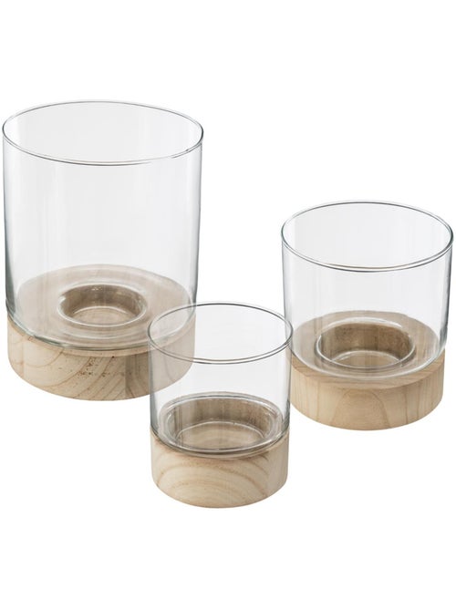 Set de 3 photophores ETÉ - Kiabi