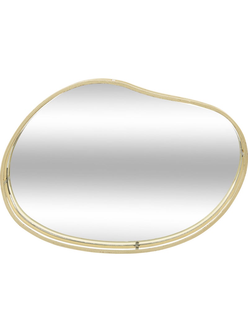 Set de 3 plateaux Doré - Kiabi