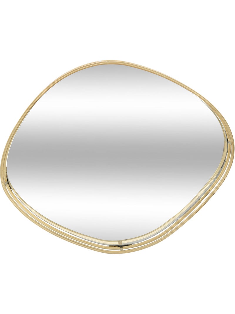 Set de 3 plateaux Doré - Kiabi