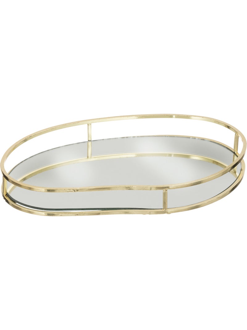 Set de 3 plateaux Doré - Kiabi