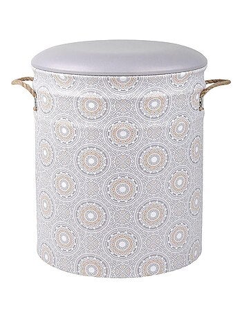 Set de 3 Poufs TAIPEI avec rangement - Gigogne