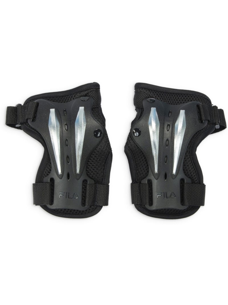 Set de 3 protections ADULTE Noir - Kiabi