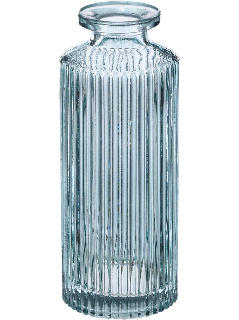 Set de 3 soliflores en verre coloré RHEA Bleu - Kiabi
